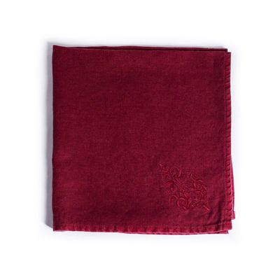 Windsor Bordeaux Napkins $69.00