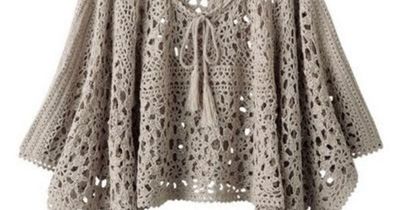 Crochet Poncho Pattern