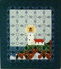 Light in the Storm - Lighthouse (Storm at Sea) Quilt