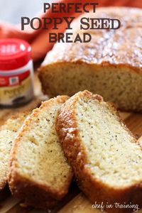 I love this Poppy Seed Bread recipe. I grew up this recipe and have been in love with it since I was a little kid. This is another one of those family favorite