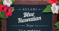 Feeling blue? A Blue Hawaiian just might be the cure! Give this light and refreshing cocktail recipe a try and bring the flavors of Hawaii and Aulani to your home!