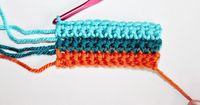 Learn How to Change Colors in Crochet From Rescued Paw. Click to Read orpostand Save for Later!