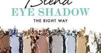 Blending eye shadow is an important skill in the makeup world! When you're looking for the perfect shades to match brown, blue, or green eyes and one just won't do, you'll need to know how to do this. Here's a tutorial to show you.
