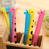 Pack of 3 Cute Children’s Animal Rulers. 15cm Long Party Bag Fillers. £3.39
