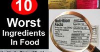 Top 10 Worst Ingredients In Food. Some of them can affect your mental abilities and brain function, as well as many other ailments.