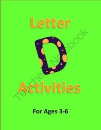 Letter D Preschool Activities. Cute!